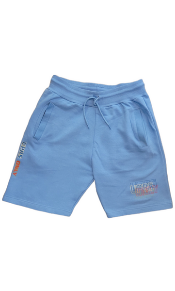 Staggered Colorz fleece shorts