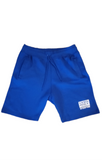 Blue Logo Block Shorts