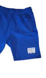 Blue Logo Block Shorts