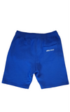 Blue Logo Block Shorts