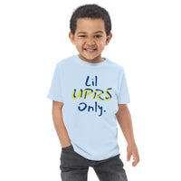 Lil UPRS Toddler jersey t-shirt